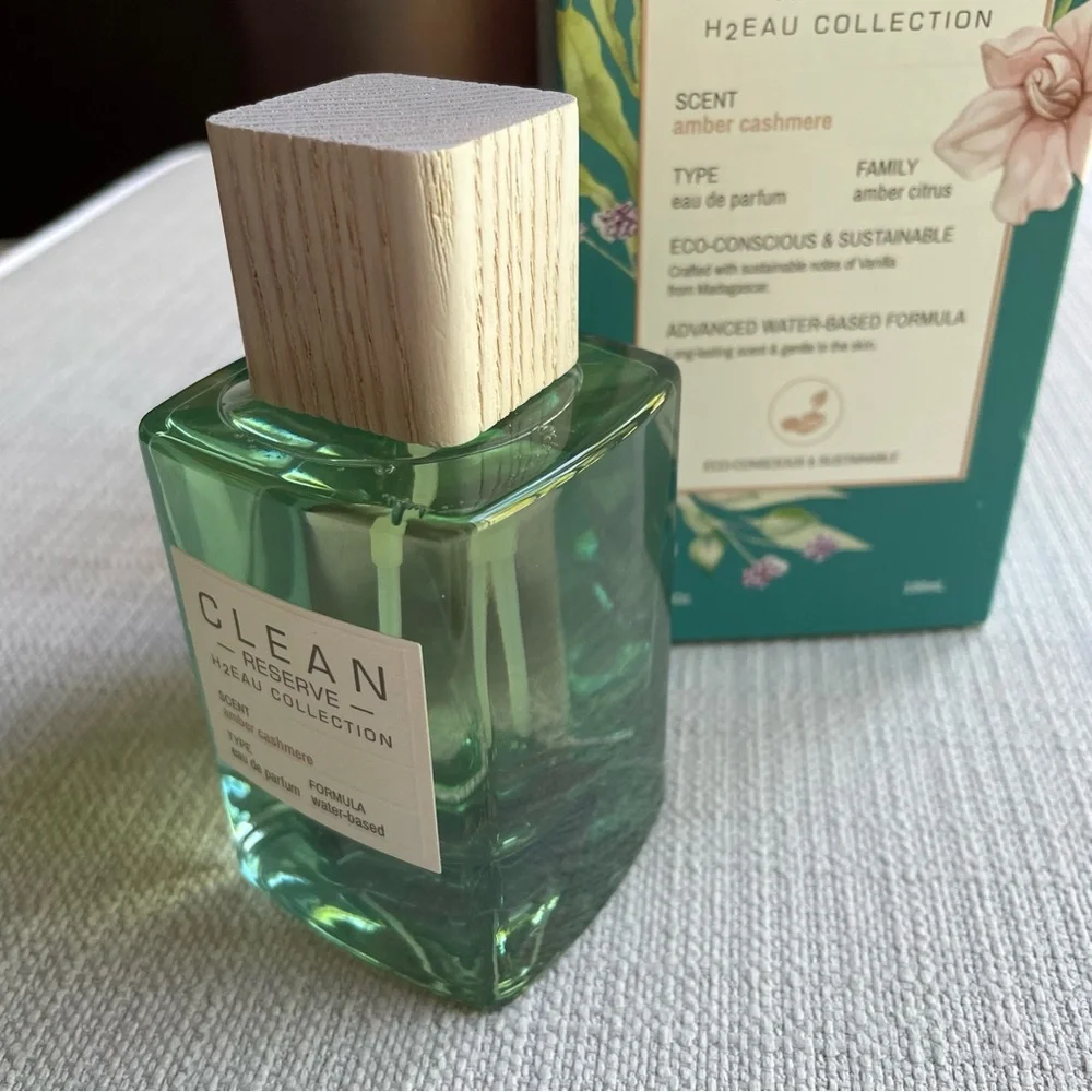 Clean Reserve H2EAU Collection - amber cashmere 3.4oz